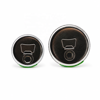 Décapsuleur promotionnel écologique de 2,25 pouces (58 mm) avec aimant pour machine à badges DIY