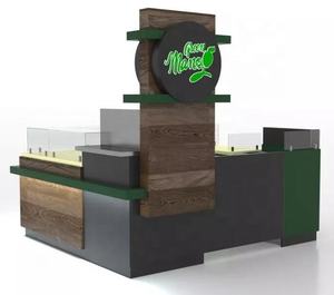 Vendita calda verde succo di chiosco e succo di frutta fresca bar chiosco in centro commerciale - Product Image 2