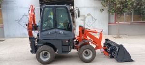 Nuovo motore Diesel CE Epa grande Mini retroescavatore trattore agricolo retroescavatore 4x4 terne terne - Product Image 4