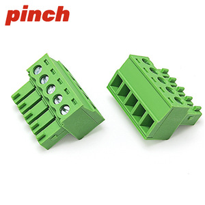 15EDGK PCB เทอร์มินัลบล็อก 3.81 มม. แบบสกรู 2-12P ทองแดงบริสุทธิ์ ขั้วต่อแบบไม่ต้องบัดกรีสำหรับสายไฟอิเล็กทรอนิกส์ - Product Image 4