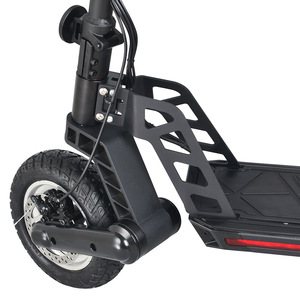 Trottinette électrique Kugoo 10 pouces tout-terrain pliable avec moteur sans balais, étanche et éclairage LED pour adultes - Product Image 3