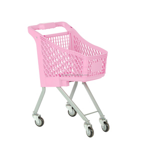 नए डिजाइन बच्चों के 4-पहिया रोलिंग किराने की खरीदारी कार्ट कपड़े प्लास्टिक बैग वाहक - Product Image 3