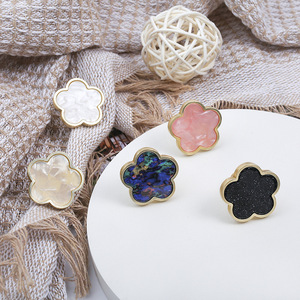 Furniture Handle Shell Shape Zinc Alloy Cabinet Drawer <b>Knob</b> Nordic Style Durable Novelty Design - Product Image 1