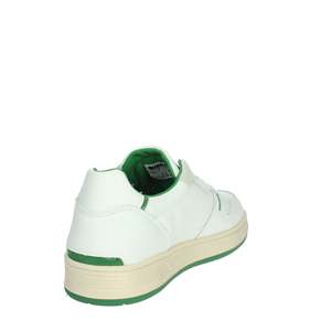 D.A.T.E. Zapatillas Deportivas para Hombre, Blancas y Verdes, con Suela Gruesa, Material Cr/Nyl - Product Image 3