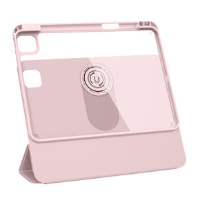 360 ° เคสป้องกันการหมุนสำหรับ <span class=keywords><strong>iPad</strong></span> 11 <span class=keywords><strong>Pro</strong></span> รุ่น<span class=keywords><strong>ใหม่</strong></span><span class=keywords><strong>ล่าสุด</strong></span> วัสดุ PC+TPU แม่เหล็ก PU สะดวกสำหรับการชาร์จและใช้งานขณะนอนหลับ ขนาด 11 นิ้ว - Product Image 4