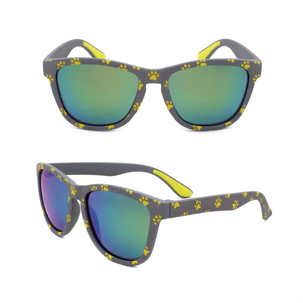 Glasses Round 2022 TR90 Custom Sun Glasses Round Frame Streestwear Style Running Polarized Sunglasses With Anti Slip Pad