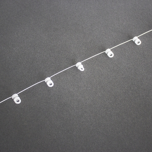 Deslizador de Cortina en Forma de S, Resistente y de Deslizamiento Suave, de Alta Calidad, 60mm/80mm, para <span class=keywords><strong>Riel</strong></span> de Cortina - Product Image 2