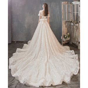 2025 nuova sposa piccola sposa dimagrante abito da sogno Super fata abiti da sposa - Product Image 6