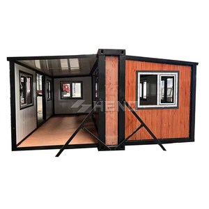 <span class=keywords><strong>Maison</strong></span> conteneur de luxe extensible de 40 pieds, préfabriquée, modulaire, portable, en acier, avec panneaux sandwich pliables - Product Image 5