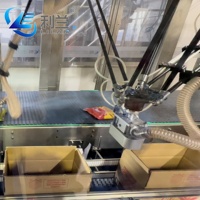 Empaquetadora Robótica Delta Automática Personalizada para Pequeñas Empresas, Alimentos, Snacks, Metal, Alta Precisión, Alta Productividad, Eléctrica