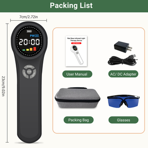 อุปกรณ์กายภาพบำบัดด้วยเลเซอร์ บรรเทาอาการปวด โรคเส้นประสาทอักเสบ การอักเสบ และการรักษาอาการบาดเจ็บสำหรับสัตว์เลี้ยง สุนัข ม้า โรคกระดูกอักเสบ - Product Image 5