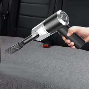 Mini Aspiradora Automática de 120W, Aspiradora de Mano Inalámbrica con Carga USB, Colector de Polvo Húmedo y Seco para Limpieza de Autos Pequeños - Product Image 1