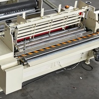 Máquina Convertidora de Papel Higiénico de Rollo Jumbo con 4 Cuchillas de Perforación en Espiral para Longitud Variable