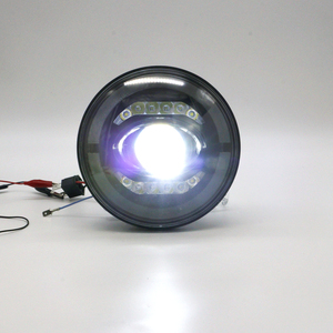 Vinstar-faros delanteros Led para coche, 2 unidades, 7 pulgadas, de alta potencia, redondos, impermeables, para <span class=keywords><strong>Jeep</strong></span>, <span class=keywords><strong>Wrangler</strong></span>, Land Rover - Product Image 5