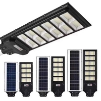 Proveedor de fábrica solar CE 1200W Farola solar Lampara Luces Focos Solares Exterior Luz Led de Jardin