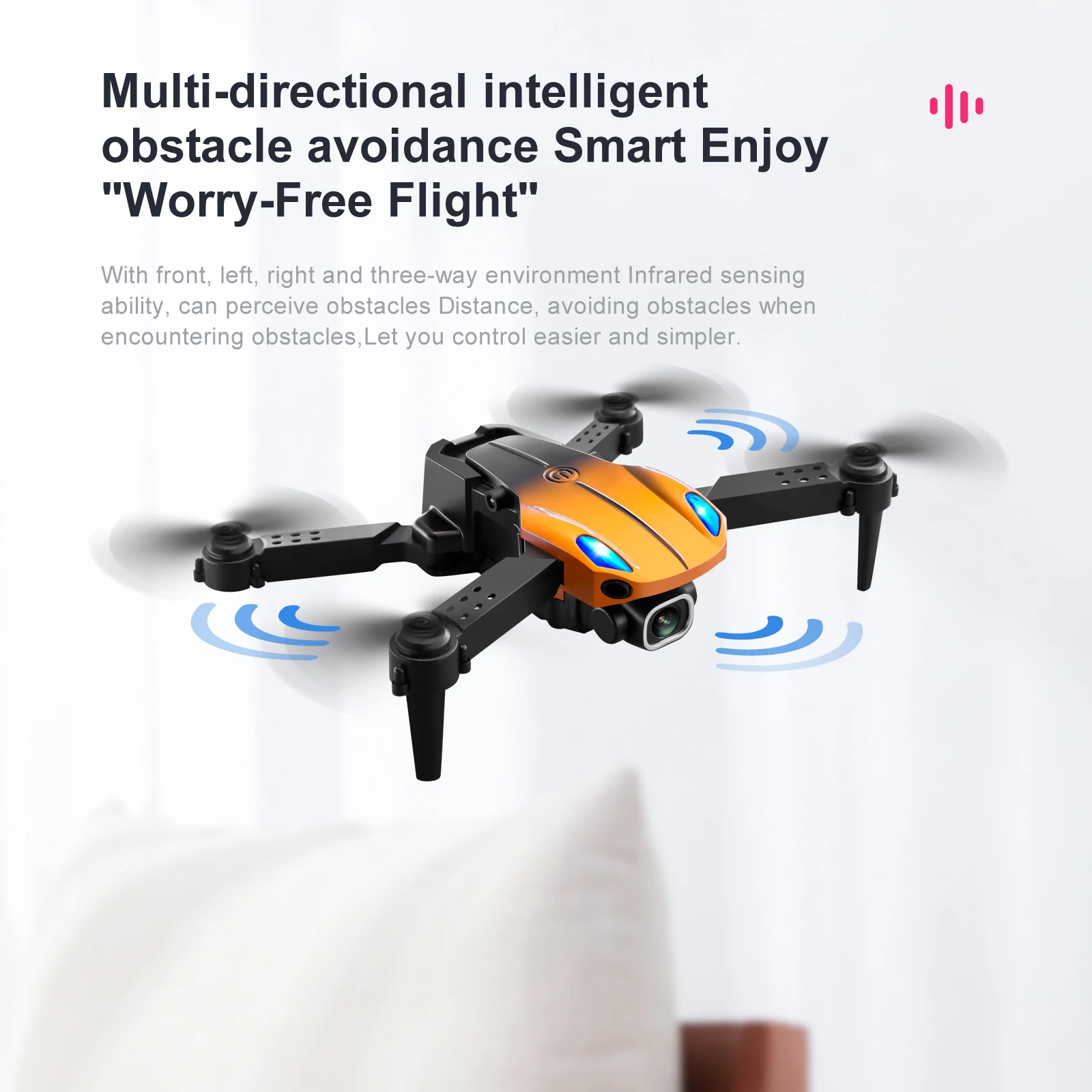KY907 PRO Drone, intelligent obstacle avoidance smart enjoy "worry-free flight"