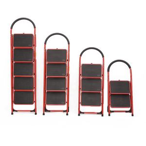 Vendi scala in acciaio per uso domestico <span class=keywords><strong>veloce</strong></span> 4 gradini multiuso con scala in acciaio antiscivolo strumenti di lavoro pieghevoli carrello in acciaio - Product Image 2