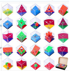 Mini Balance Cube <span class=keywords><strong>Game</strong></span> Toy para niños de 2 a 4 años Hecho de plástico y madera Artículo de promoción para niños de 5 a 7 años - Product Image 2