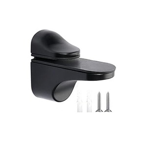 Zinc Alloy Glass Clamp Black <b>Screen</b> F-Clamp Large Fixed Bracket Fish Mouth Clamp <b>Partition</b> Board Office Desk Modern Design - Product Image 4