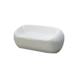 Contemporary <b>Plastic</b> School <b>Bench</b> Durable Commercial Furniture For School Rest Areas - Product Image 1