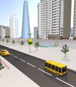 لافتة رادار سرعة تعمل بالطاقة الشمسية بـ<span class=keywords><strong>2</strong></span> رقم و<span class=keywords><strong>2</strong></span> لون مع حماية من الماء IP54 ومعتمدة من CE بمدى رؤية 300 متر - Product Image 5