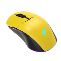 Aflion-ratón rgb superligero para videojuegos, periférico con 8 Botones programable y 7 DPI ajustables para gaming y oficina, venta al por mayor