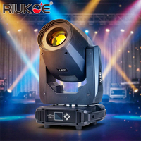 Projecteur LED hybride 3-en-1 250W BSW avec zoom linéaire, faisceau, spot, DMX512, 540/270 Pan/Tilt, Gobo statique et rotatif, LCD pour scène