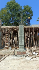 Hiện đại Châu Âu ABS nhựa Roman cột khuôn tùy chỉnh được thực hiện bởi nhà máy FR-Sản phẩm gia dụng mới 50cm mô hình khuôn ép nhựa - Product Image 6