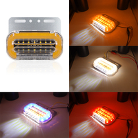 24V nouveau camion LED feu indicateur latéral dégagement rouge bleu vert lumière pour remorque tracteur Bus stroboscopique accessoires de lumière de voiture