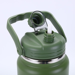 Sdeisley Biểu Tượng Tùy Chỉnh <span class=keywords><strong>4L</strong></span> Công Suất Lớn Nước Bằng Thép Không Gỉ Chai Rộng Miệng Chân Không <span class=keywords><strong>Flask</strong></span> Uống Chai Cho Du Lịch Ngoài Trời - Product Image 6