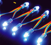 Vente en gros de lumière LED Pixel 12mm WS2811 IC 12V Module de lumière LED Pixel couleur étanche IP68 Vente directe d'usine Point Led