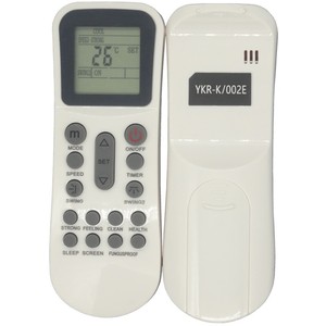 คริสตัลเพิร์ล เทียนหงอ รีโมทคอนโทรลเครื่องปรับอากาศ YKR-K/002E เวอร์ชั่นภาษาอังกฤษ ใช้ได้กับ YKR-K/001E และ YKR-K204E - Product Image 1