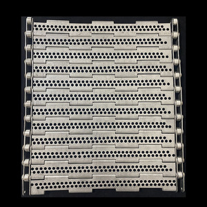 Gıda Sınıfı Paslanmaz Çelik 304 Metal Konveyör Zinciri Tel Örgü Bant Bisküvi Fırını Unlu Mamüller Tavlama Fırını Tünel Soğutma İçin - Product Image 4