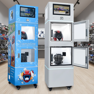 Máquina expendedora de limpieza de cascos |   Quiosco de Desinfección de Cascos de Alta Rentabilidad para Tiendas de Motocicletas | 3 en 1: UVC/Atomización/Aire Caliente - Product Image 2