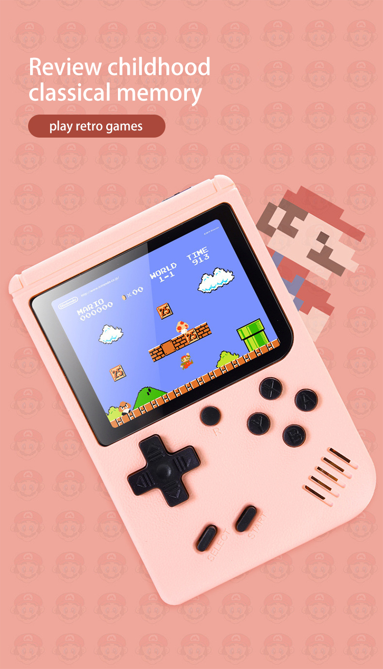 800 in 1 kids portable learning gaming controller retro mini tv box hand video game console consola portatil for mario bros