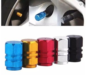 Bouchons de valve universels pour pneus de voiture, couleurs variées, logo personnalisé, 1 pièce, en aluminium - Product Image 5
