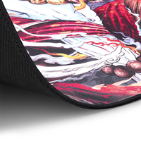 Darmoshark Officiële Winkel GP-101 Origineel Ontwerp Monnik Haai Muismat 480X400 Mm Rubber Voor Gamer Computer Toetsenbord Bureaublad