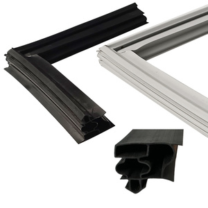 <span class=keywords><strong>Joint</strong></span> d'étanchéité de porte de réfrigérateur <span class=keywords><strong>universel</strong></span> Longhey, qualité alimentaire, silicone/PVC, résistant aux températures élevées/bas, pour usage commercial, neuf - Product Image 1