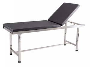 Mesa de examen obstétrico <span class=keywords><strong>y</strong></span> ginecológico estilo acero Hochey Precio de cama de Hospital médico - Product Image 6