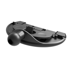 Support de téléphone pour lecteur CD de voiture, charge sans fil, accessoire de montage en plastique noir pour la navigation et les appareils mobiles - Product Image 2