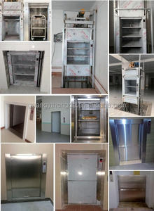 Leverancier Professionele 2/3 Verdiepingen Goederenlift 100Kg Enkelvoudige Ingang Voedsellift Op Maat Restaurant Keukenlift - Product Image 6