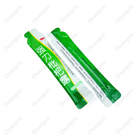 Sac de forme spéciale feuille laminée 3 joints latéraux en plastique liquide jus boisson sac thermoscellage Sachet découpé pochette de gel énergétique