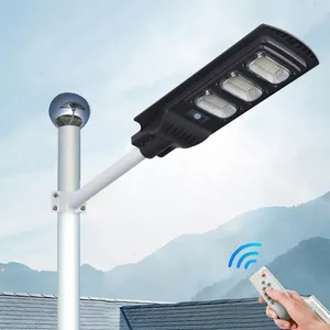 Outdoor Waterproof Photosensitive Solar Street Light Integrated Outdoor Street Light 30w 60w 90w 120w LED Solar Street Light