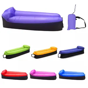 New Design Inflatable Sofa Pillow Stitching Outdoor Sofa Fast Inflatable Home Office Lazy Air Sofa