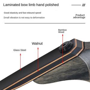 Tiro con arco recurvo <span class=keywords><strong>americano</strong></span> caza arco y flecha conjunto deportes al aire libre caza tiro equipo elevador de madera - Product Image 5