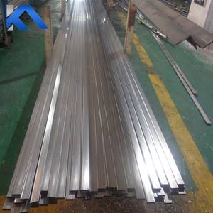 צינור מלבני נירוסטה מרותך ארוך תעשייתי - Product Image 1