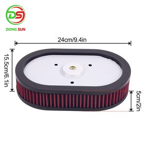 29670-09 filtro de entrada de aire de motocicleta filtro de aire de motocicleta para Har-leys Road Glide CVO FLTRSE 2009 Piezas de motocicleta - Product Image 2