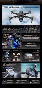 Dron Cuadricóptero Plegable RC, Helicóptero de Juguete, Regalo, Dron con WIFI FPV, Cámara Gran Angular HD 4K 1080P, con Retención de Altura - Product Image 6