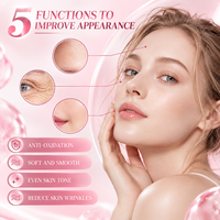 Crème Visage Anti-Âge et Éclaircissante 5-en-1 à la Vitamine C et Niacinamide pour Peaux Ternes – Soin Raffermissant Anti-Rides Marque Blanche