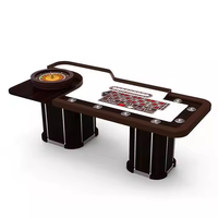 Table de casino de haute qualité avec table de poker à roulette de nouveau design personnalisable pour Mahjong Gambling prix d'usine direct